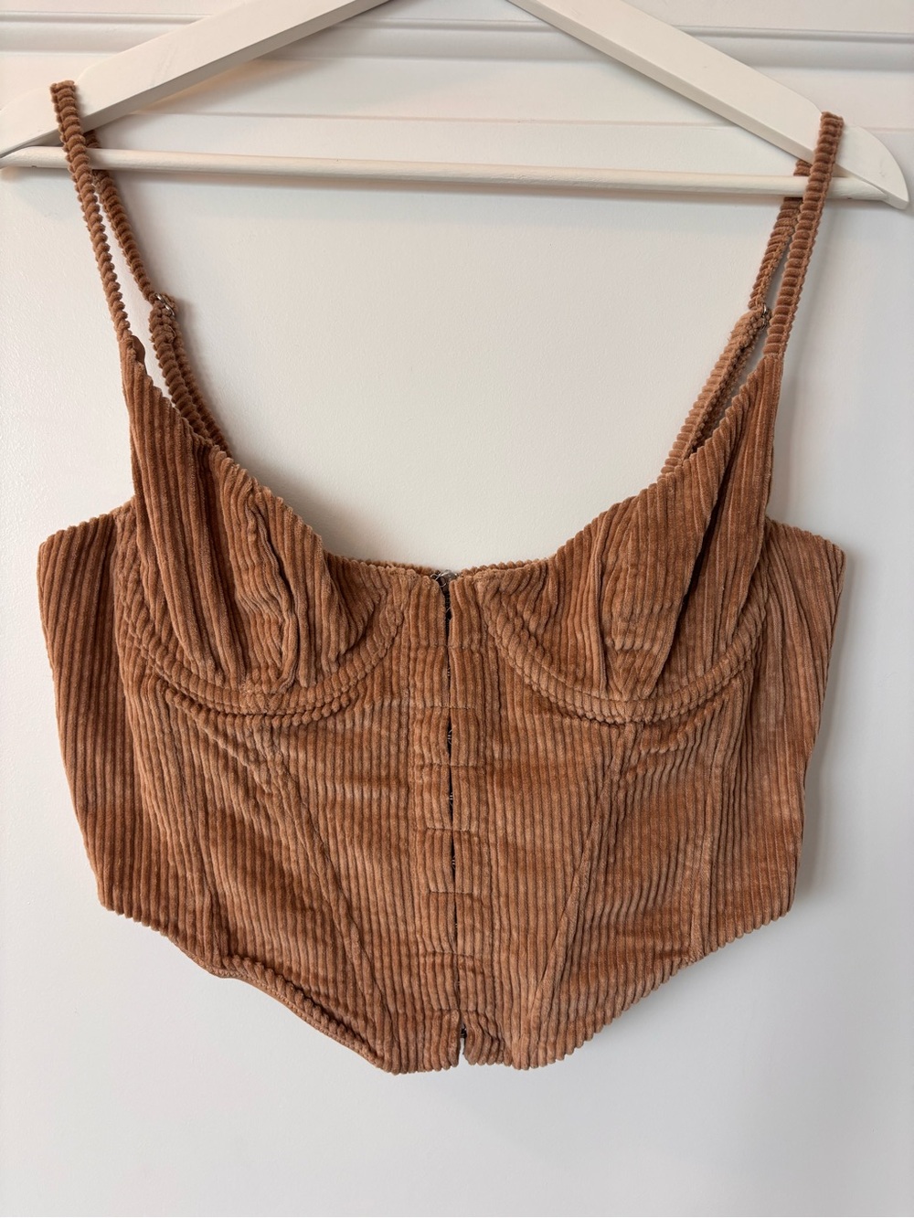 WHITEFOX Corduroy Bustier - Picture 2 of 7